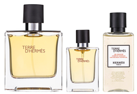 HermèS Terre D`HermèS Parfum Set 75 Ml + 15 Ml + 40 Ml Duschgel Ovp Neu