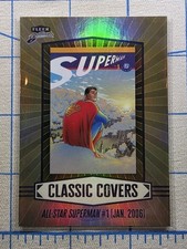 Fleer Brilliants - All-Star Superman #1 CC-15 - Classic Covers - DC Comics Card
