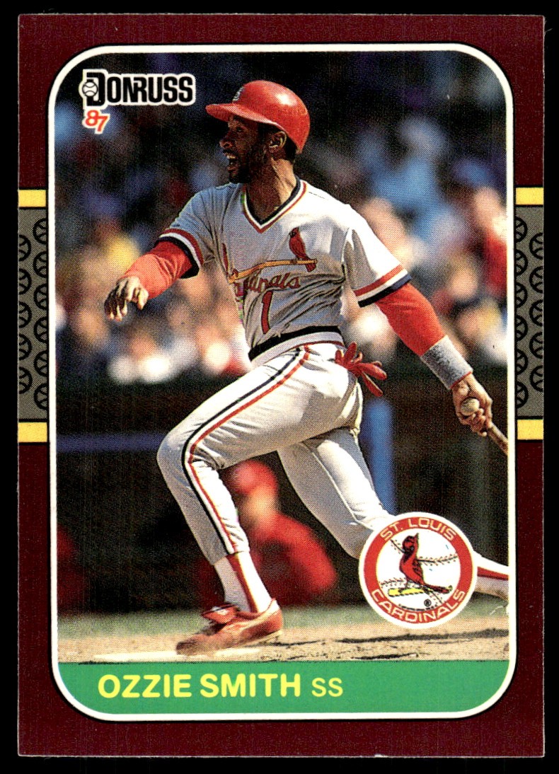 Ozzie Smith 1987 Donruss Opening Day #65 Cardinals MLB READ FREE SHIPPING