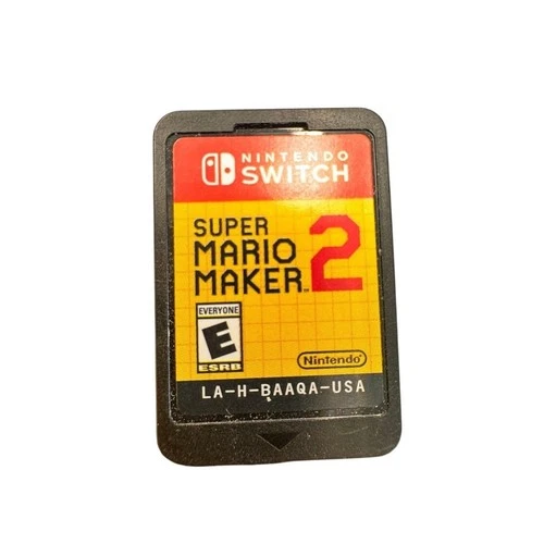 Nintendo Switch Super Mario Maker 2 Physical Cartridge Game Only Fast Shipping!
