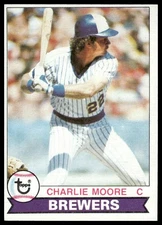 1979 Topps #408 Charlie Moore Milwaukee Brewers NM+