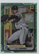 2024 Bowman Chrome Prospects Lunar Glow Refractor Paul Skenes #BCP-125 0i1b