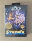 Strider - Sega Genesis - Game And Box - No Manual - Tested Works