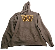 Washington Commanders Fanatics Mens Primary Logo Charcoal Gray Hoodie Medium NWT