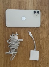 Apple iPhone 11 A2221 - 128GB - Weiß (Ohne Simlock) (Dual-SIM)
