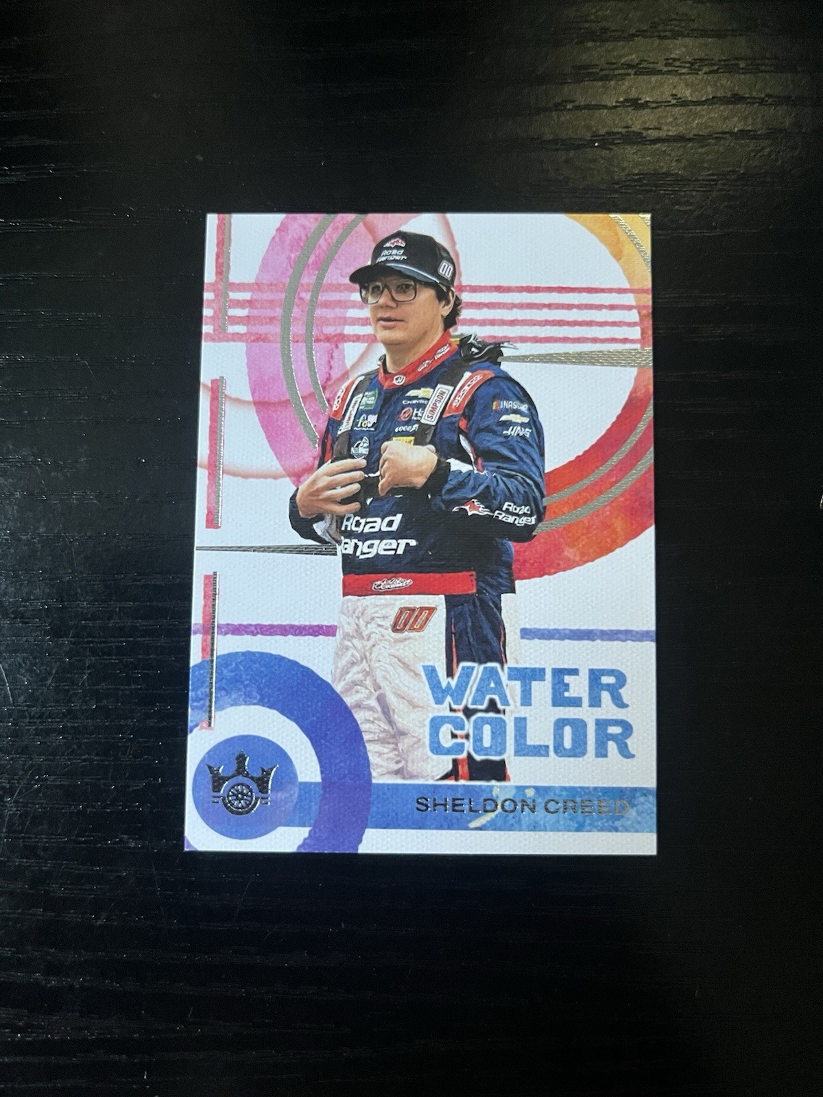 Sheldon Creed 2026 Panini Track Kings Water Color #WC-9 Road Ranger Chevy