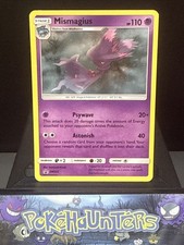 Pokemon Card Mismagius SM222 Black Star Promo Cosmos Holo HD SWIRL NM 1