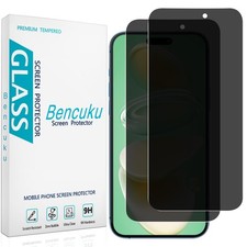 2 Pack Privacy Screen Protector for iPhone 16 Pro Max 6.9 Inch Anti Spy Priva...