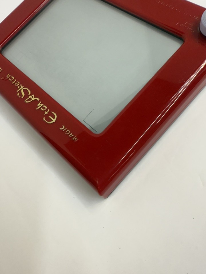 Etch A Sketch - Ohio Art - No. #505 Magic Screen - Red - Vintage ...
