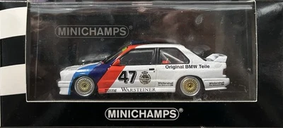MINICHAMPS 1/43 430872047 BMW M3 Groupe A #47 Winner Zolder ETC 1987 Heger Vogt - Photo 1/4