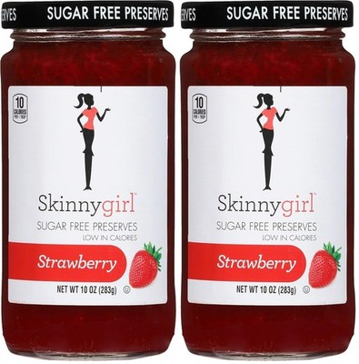 Sugar Free Strawberry Kosher Preserves 10 Ounce 2 Pack Strawberry Rose Flavor