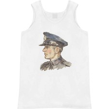 'Policeman Portrait' Adult Vest / Tank Top AV054339