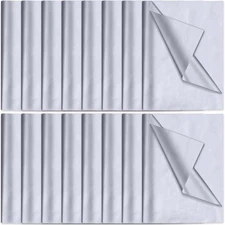Oleitodh 400 Sheets 14"X20" Silver Gift Wrapping Tissue Paper Bulk Metallic Pape
