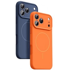 For iPhone 17 Pro Max Air Shockproof Liquid Silicone Mag Safe Case Camera Cover