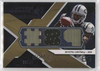 2008 SPx Single Jersey Player Numbers 39/75 Jerricho Cotchery #WM-JE 0q1p