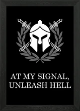 the best of quotes maximus Framed Wall Art Poster Canvas Print Picture