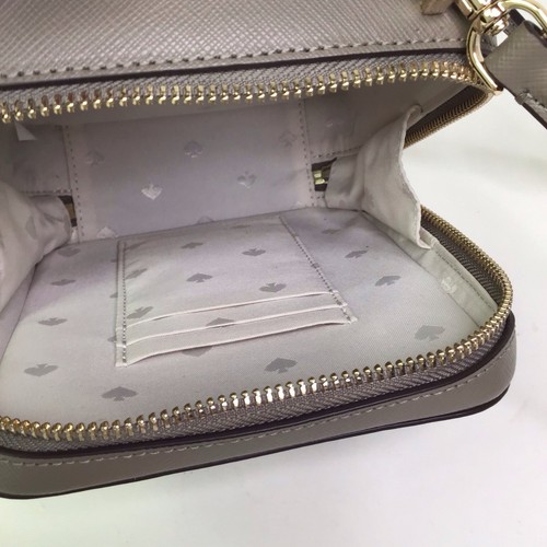 Kate Spade Daisy Vanity Mini Crossbody Bag Gray EUC - Picture 7 of 11