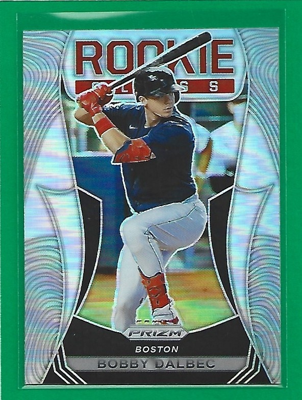 2021 Panini Prizm - Rookie Class Bobby Dalbec #RC15 Silver Prizm Boston Red Sox 
