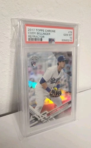 2017 Topps Chrome - Cody Bellinger #79 Refractor (RC) PSA 10