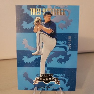 2025 Panini Crusade -Trey Yesavage #110 Blue 127 /199 (RC)