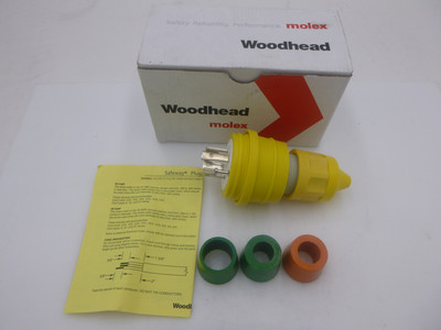 Woodhead Molex 1301470079 Patented Cable Glove Seal Watertite 30A 250V