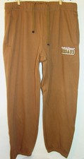 NEW Le Jean De Marithe Francois Girbaud VINTAGE Brown Sweatpants Mens 3XL D153
