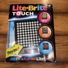 Lite-Brite 5.8 inches W x 1.2 L x 6.7 H , Lite-brite Touch