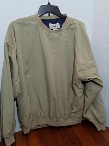 Mens-XL-Pull-Over-Golf-Jacket-Gear-For-Sports-Wind-Breaker-Long-Sleeve-Outdoor