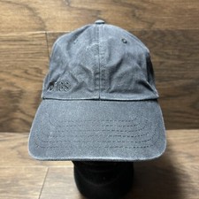 FIGS SCRUBS Cap Hat Strap Black Embroidered Logo Adjustable Adult Baseball
