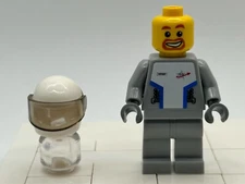 LEGO Star Justice Astronaut 3 minifigure Space 10191 sp088s RARE NEW