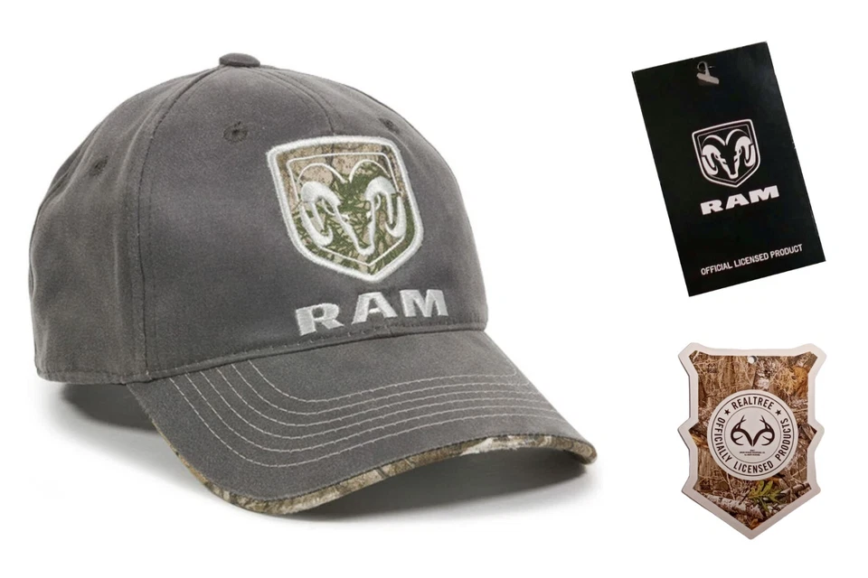 RAM, Dodge Basecap, camouflage Realtree Kappe, Cap, US-Import, original Mütze - Bild 4 von 4