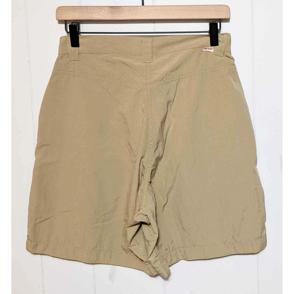 Marmot 10 Tan Beige Hiking Outdoor Shorts Women's Mountain Climbing Sports - Image 2 of 4