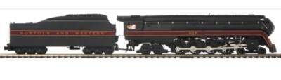 MTH PREMIER NORFOLK & WESTERN J CLASS 4-8-4 STEAM ENGINE PS3! 20-3573-1 O SCALE