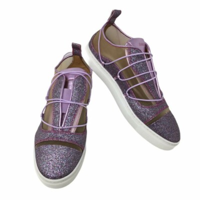 DSQUARED2 Riri Slip On Sneaker - Pink Glitter - UK 3 / EU 36 - 505£