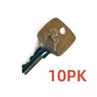 10x For John Deere Heavy Construction Equipment Ignition Key Common AT195302