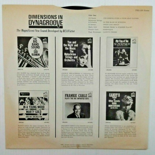 Dimensions In Dynagroove - Sid Ramin/ Marty Gold & more 1965 Vinyl LP Record - Imagen 3 de 6