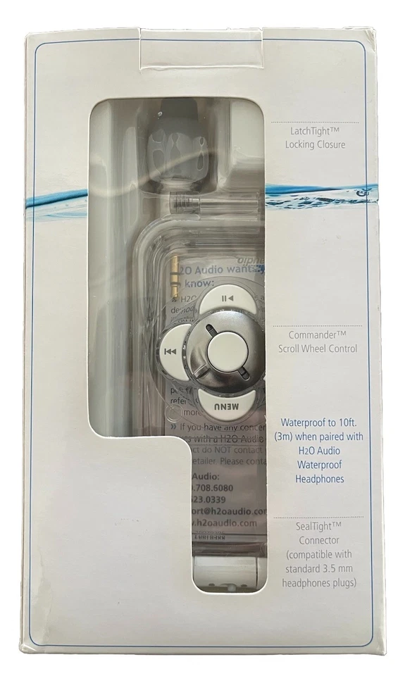 H2O Audio iPod Nano 2nd Gen Waterproof Housing S9-1A3 AND H2O Swimbelt B6-5A2 - Image 4 of 4