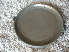 ANCIENNE ASSIETTE CHAUFFANTE EN ETAIN ANCIEN CHAUFFE PLAT CHAUFFE ASSIETTE ETAIN