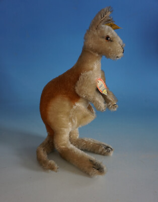 Steiff - シュタイフ★Kangaroo Kangoo 28cm 完品★カンガルーのカングー 送料無料☆シュタイフ☆Kangaroo Kangoo 28cm オールID's完品