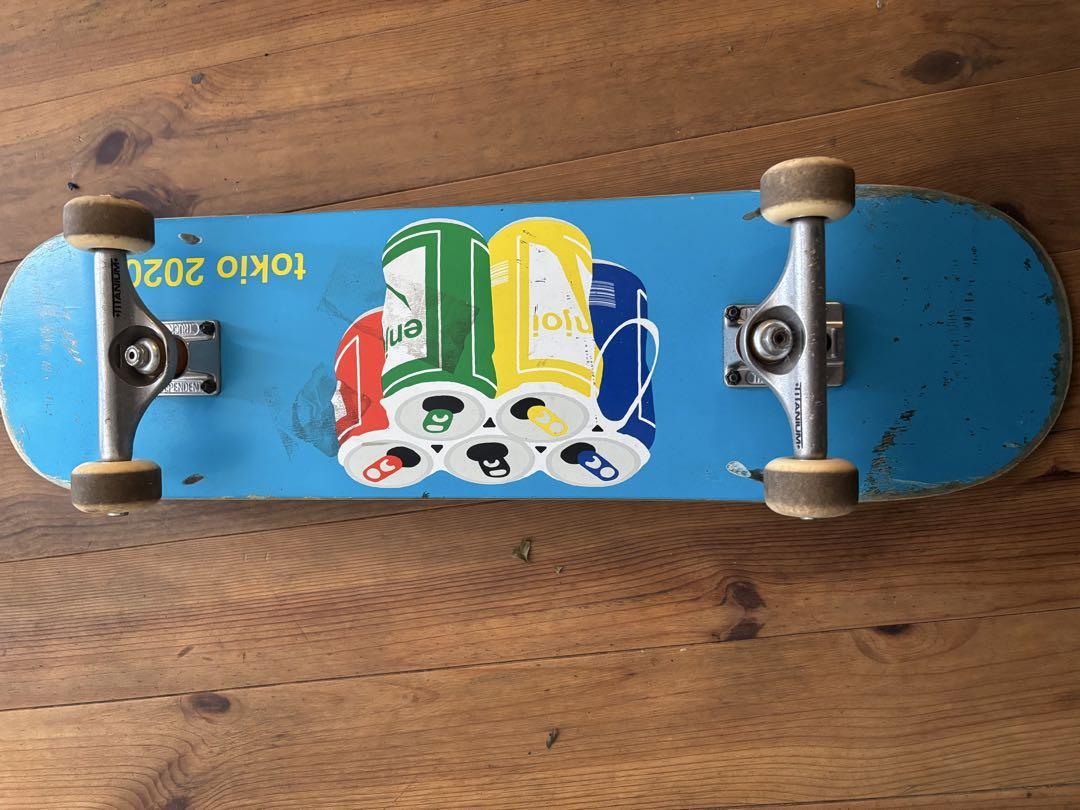 Tokio 2020 Skateboard Deck Complete