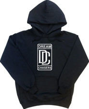 Meek Mill Hoodie Dream Chaser Black w/ White Print