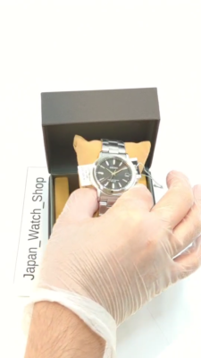 SEIKO SPIRIT SBTM169 Black Solar Atomic Radio Men's Watch New in