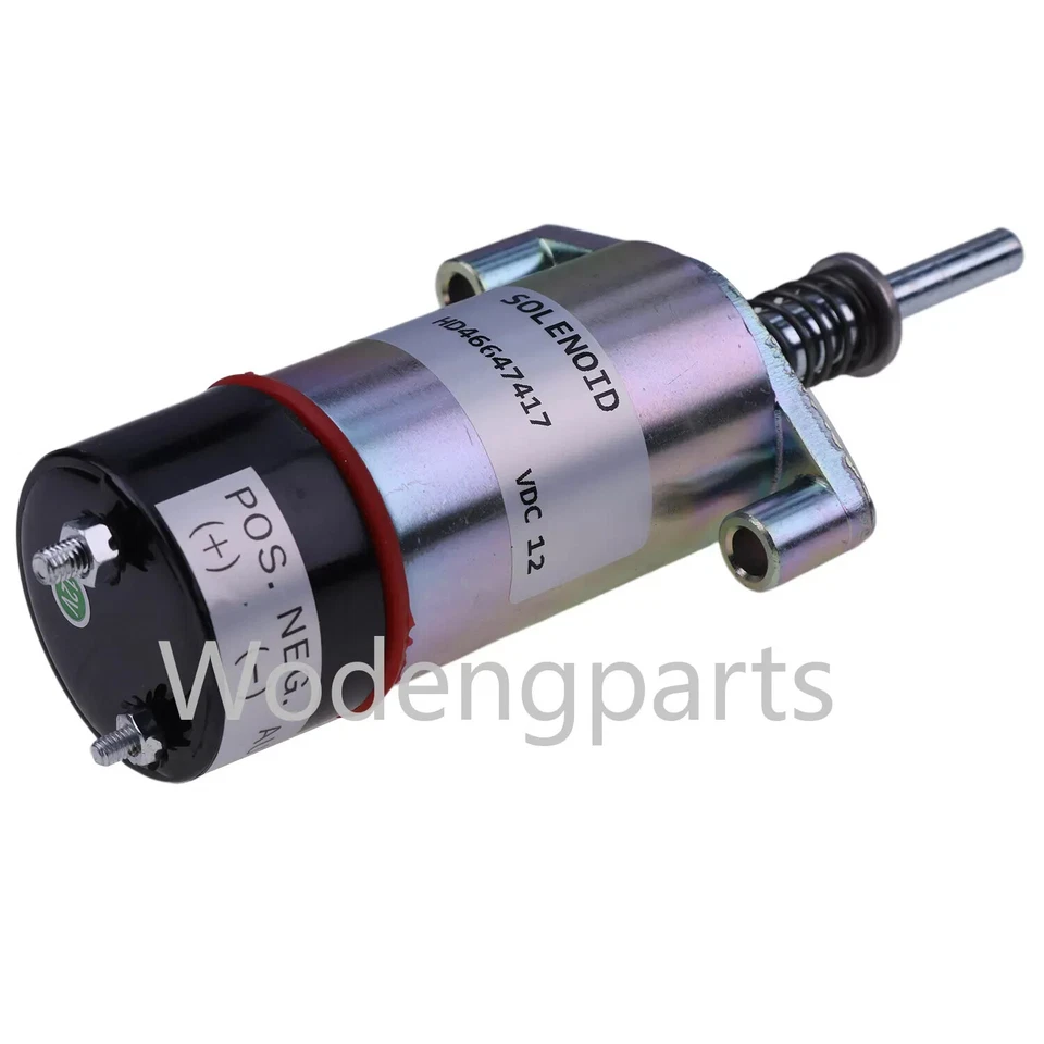 For Caterpillar SR4 3204 3304B 3406C 3406B 12V Fuel Stop Solenoid Valve 125-5773 - Image 3 of 4