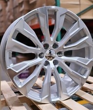 26 Inch Silver Machined Replica Denali Wheels Rims 22 24 Yukon Tahoe At4 G29