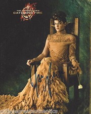 JENA MALONE SIGNED AUTHENTIC CATCHING FIRE 8X10 PHOTO w/COA 