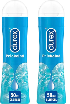Durex Play Prickelnd Gleitgel Wasserbasis prickelnder Effekt 2 x 50ml