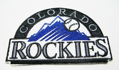 LOT OF (1) MLB COLORADO ROCKIES PATCH PATCHES (SIZE) (3 1/2'' X 2 3/8'') ITEM # 58