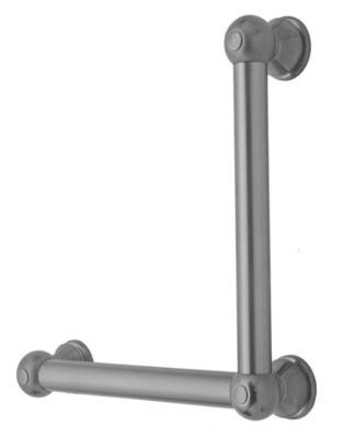 Jalco Designer 90 Degree Grab Bar Polished Chrome G70-12H-12W-PCH Shower Bath