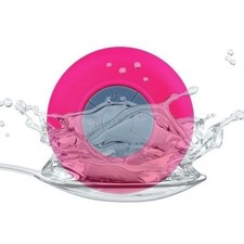  USA SELLER Water Resistant Wireless Bluetooth Shower Bath Speaker Pink