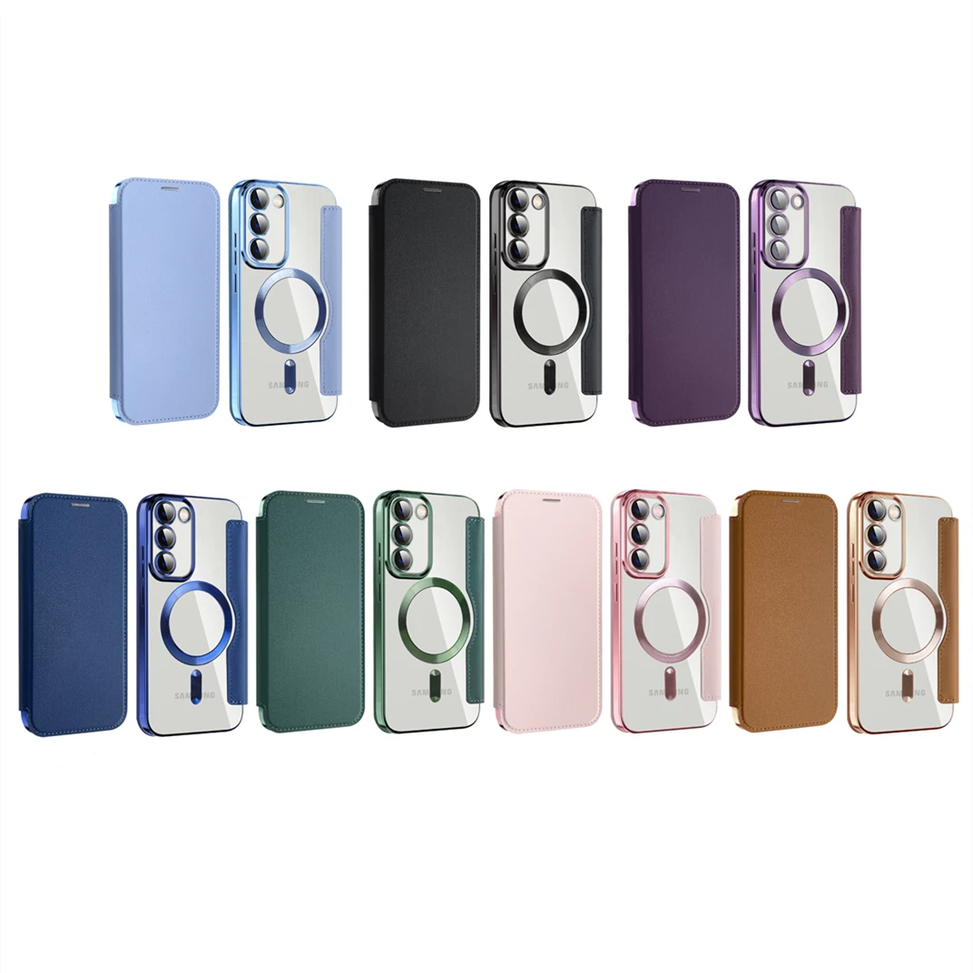 Phone Flip Case For Samsung Galaxy S23 Ultra Wallet Case,Blocking Card Slot  Holder [TPU Interior